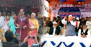 সাতক্ষীরায় শেষ মুহূর্তের নির্বাচনি জনসভায় সরব প্রার্থীরা; উন্নয়ন-নিরাপত্তার প্রতিশ্রুতি